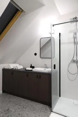 Łazienka w obiekcie Apartamenty Legionów- A12 stylowy apartament w świetnej lokalizacji