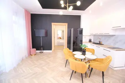 Kuchnia lub aneks kuchenny w obiekcie Apartament Przytulny