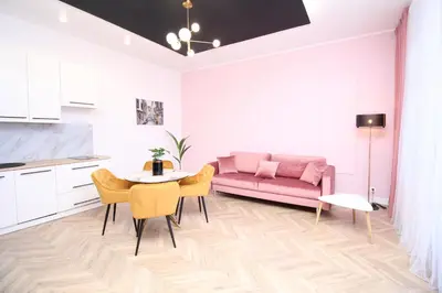 Kuchnia lub aneks kuchenny w obiekcie Apartament Przytulny