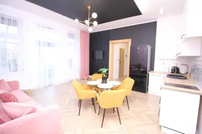 Kuchnia lub aneks kuchenny w obiekcie Apartament Przytulny