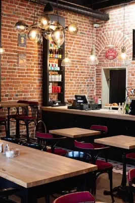 Restauracja lub miejsce do jedzenia w obiekcie Staycity Apartments Sukiennice 6
