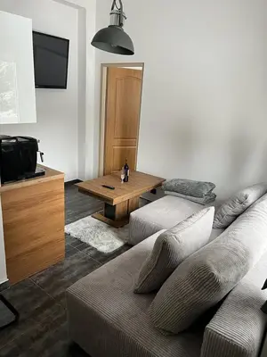 Telewizja i/lub zestaw kina domowego w obiekcie Apartamenty Slowianka