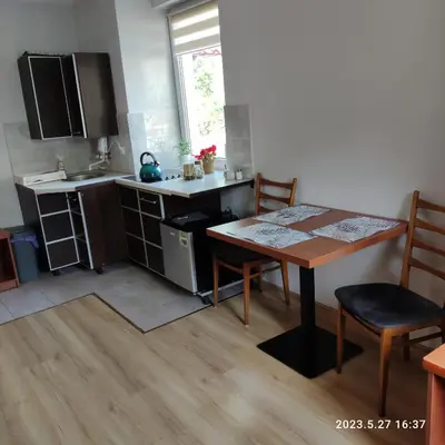 Kuchnia lub aneks kuchenny w obiekcie Apartament pod Lipą