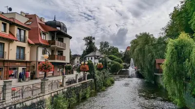 Ogród w obiekcie Apartament Pomarańcza