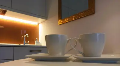 Plan piętra w obiekcie Apartament Pomarańcza