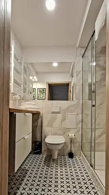 Łazienka w obiekcie Apartamenty Dębowa 3