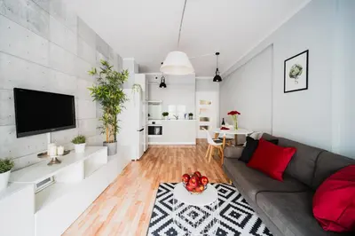 Plan piętra w obiekcie New Apartment OLD TOWN - 3 Rooms - 7 People - Parking Place - Kościuszki Street