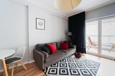 Plan piętra w obiekcie New Apartment OLD TOWN - 3 Rooms - 7 People - Parking Place - Kościuszki Street