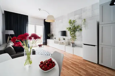 Plan piętra w obiekcie New Apartment OLD TOWN - 3 Rooms - 7 People - Parking Place - Kościuszki Street