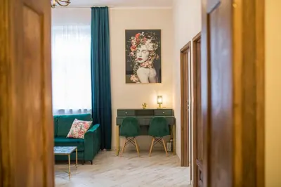 Część wypoczynkowa w obiekcie Apartament Piastowski