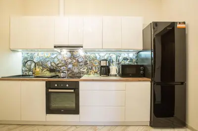 Kuchnia lub aneks kuchenny w obiekcie Apartament Piastowski