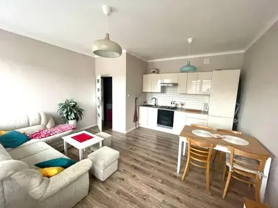 Kuchnia lub aneks kuchenny w obiekcie Apartament Jaskółka