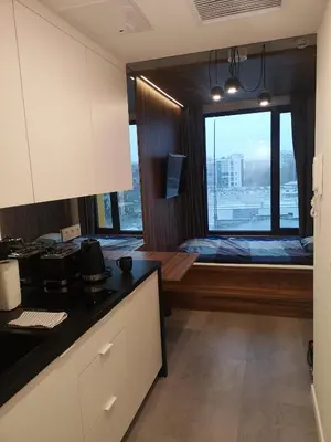 Kuchnia lub aneks kuchenny w obiekcie Magnolia Loft Apartments