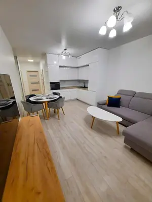 Kuchnia lub aneks kuchenny w obiekcie Primavera - Apartament nad rzeką - parking w cenie