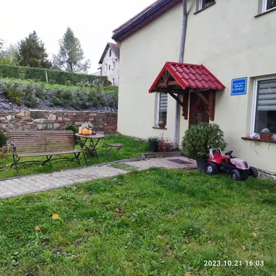 Ogród w obiekcie Apartament Pod Lipą