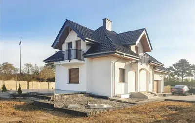 Budynek, w którym mieści się dom wakacyjny