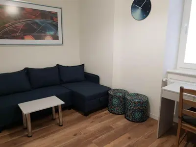 Część wypoczynkowa w obiekcie Apartament Zimowiec