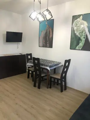 Telewizja i/lub zestaw kina domowego w obiekcie Apartament Rodzinny L7
