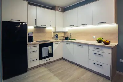 Kuchnia lub aneks kuchenny w obiekcie Apartament w Kamienicy na Kłodzkiej