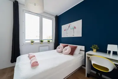 Plan piętra w obiekcie Nice Apartment - Near Sky Tower - Private Parking