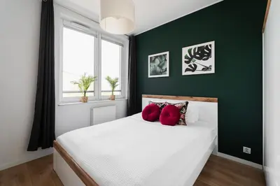 Plan piętra w obiekcie Nice Apartment - Near Sky Tower - Private Parking