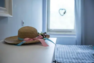 Łóżko lub łóżka w pokoju w obiekcie Dom Sielski w Górach Stołowych