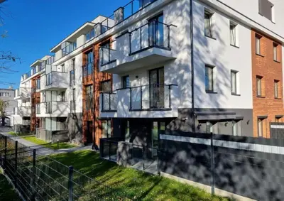 Budynek, w którym mieści się apartament