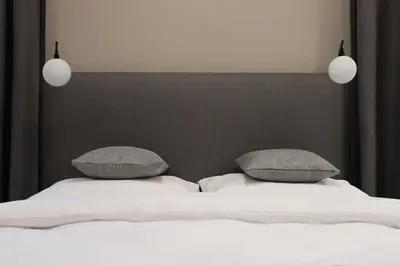 Łóżko lub łóżka w pokoju w obiekcie Apartamenty Legionów- A27 komfortowy apartament w centrum miasta