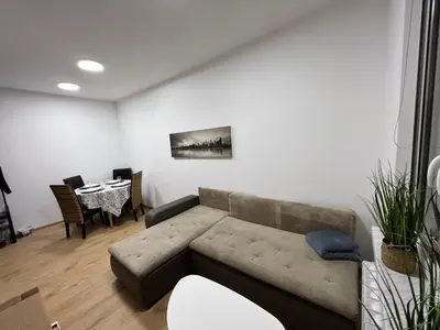 Część wypoczynkowa w obiekcie ApartmentsByMatyrafa-I