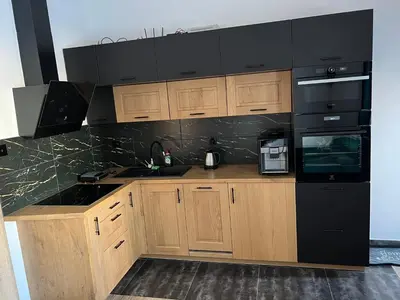 Kuchnia lub aneks kuchenny w obiekcie Apartamenty Słowianka-BUTELKOWY