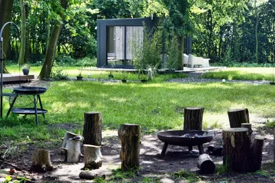 Ogród w obiekcie Domek Hrabiego -domek nr 1