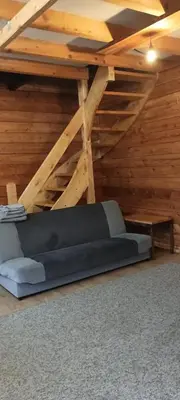 Część wypoczynkowa w obiekcie Enklawa w Porębie