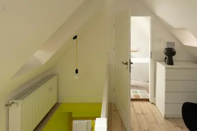 Łóżko lub łóżka w pokoju w obiekcie Dom z Piernika Szczawno-Zdrój