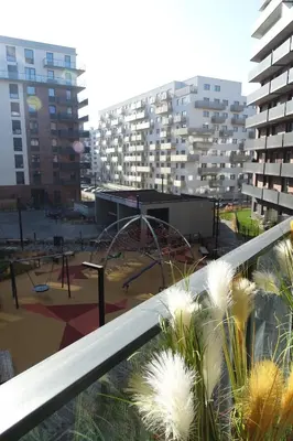 Budynek, w którym mieści się apartament