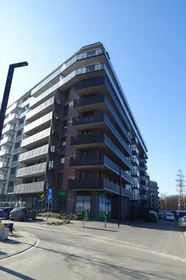 Budynek, w którym mieści się apartament