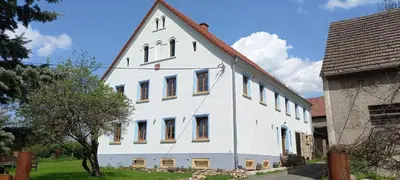 Budynek, w którym mieści się pensjonat