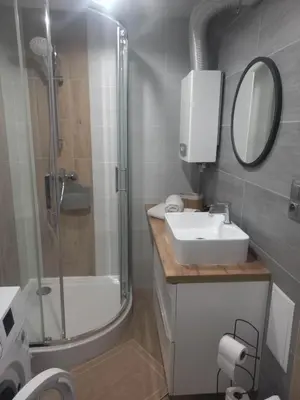 Łazienka w obiekcie Apartament w centrum Raciborza
