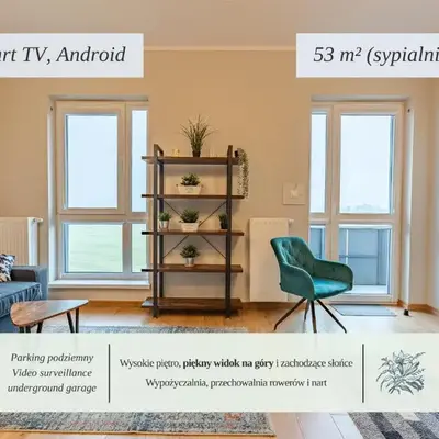 53m2 Apartament Premium z Widokiem na Góry