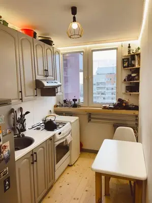 Kuchnia lub aneks kuchenny w obiekcie Wrocławski Manhattan
