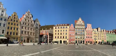 Widok na miasto Wrocław z tego apartamentu