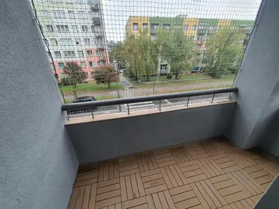Balkon lub taras w obiekcie JDK Apartamenty Legionów 74m2 8-osobowy