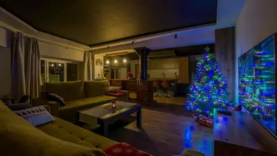 Część wypoczynkowa w obiekcie Uroczy apartament Wita Stwosza most Kłodzko