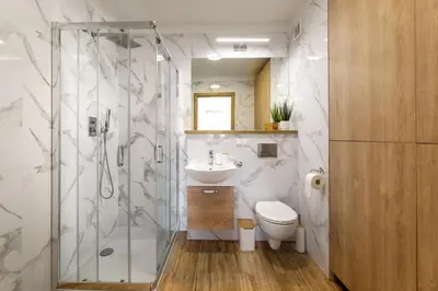 Łazienka w obiekcie Apartamenty Pod Lipami
