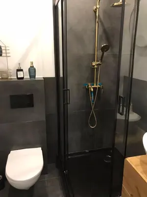 Łazienka w obiekcie Stylowy apartament w centrum