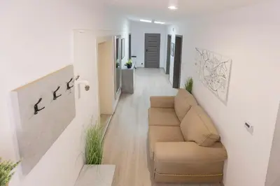 Część wypoczynkowa w obiekcie WOLSKA APARTMENT 80m2 - 7 people, 3 rooms