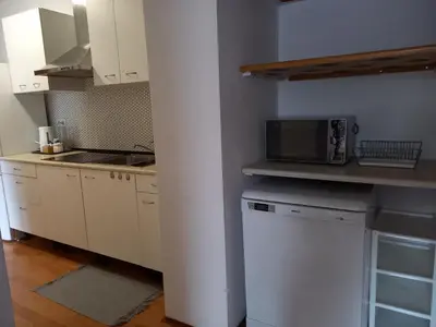 Kuchnia lub aneks kuchenny w obiekcie Apartamenty AGAT