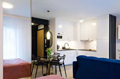 Kuchnia lub aneks kuchenny w obiekcie Cherub Apartment