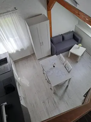Część wypoczynkowa w obiekcie Apartament u Zięby