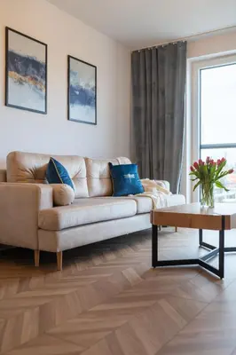 Część wypoczynkowa w obiekcie LOTTE Apartment - parking podziemny, osiedle strzeżone