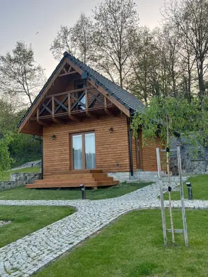 Ogród w obiekcie Domek w Górach Bardzkich